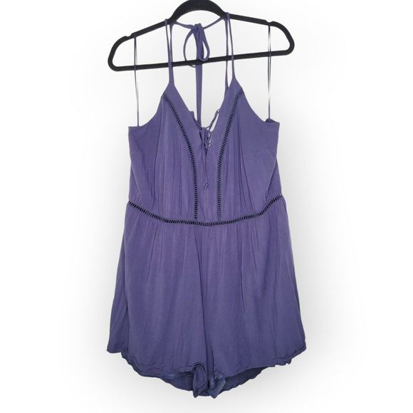 Blue Rain Romper Dark Blue Corset 2X - Picture 1 of 3